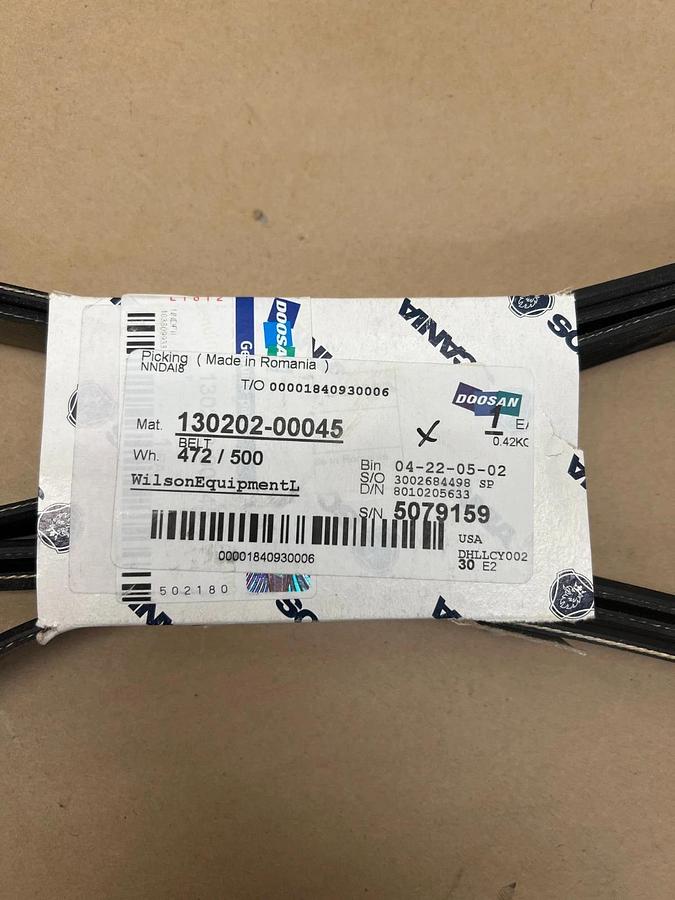 Used Doosan 130202-00045 Belt