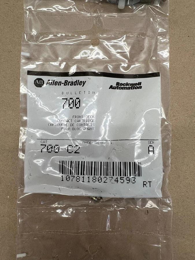 Used Allen Bradley 700-C2 (10 Pcs) Front Deck Contact Cartridge
