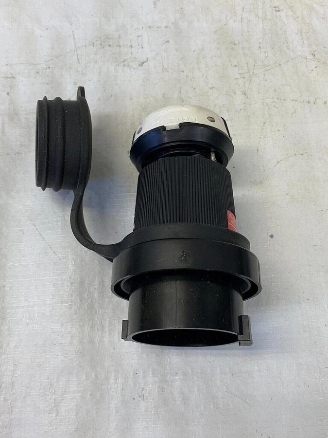 Used Hubbell HBL2431SW HBL Twist-Lock Plug Watertight Safety-Shroud