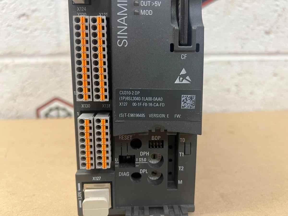 Used Siemens CU310-2DP Sinamics Power Module 340 Control Unit w/o Cover