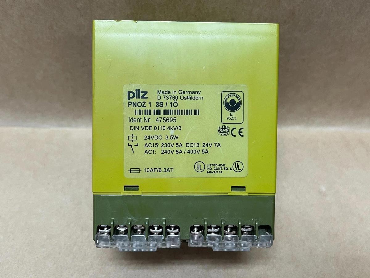Used Pilz PNOZ 1 3S/10 Safety Relay