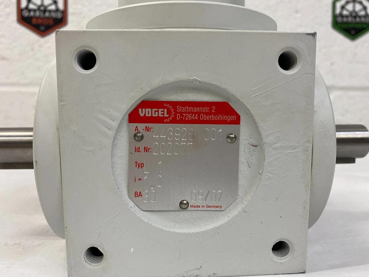 Used Vogel D-72644 L1 A.-Nr: 443926 001 Gearbox