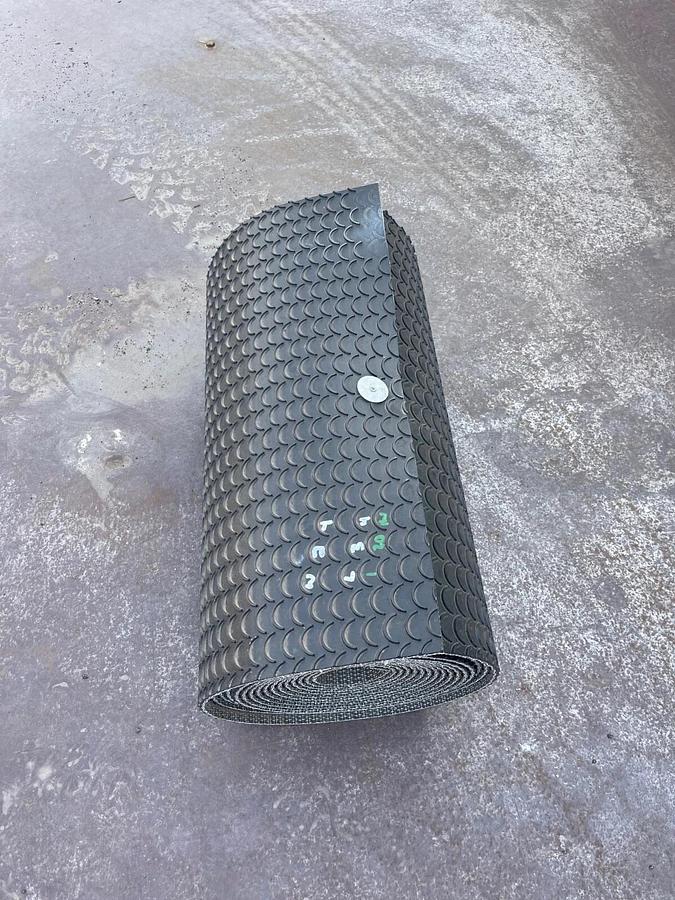 Used Conveyor Belt W:24” L:34’ Crescent Top - 2 Ply