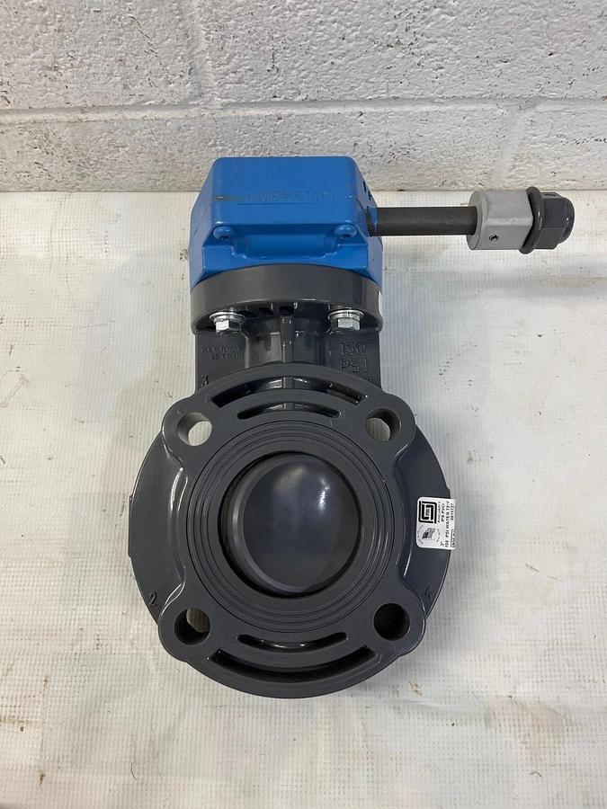 New - open box Spears 252321-030 Butterfly Valve w/ Gear Operator
