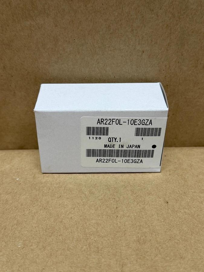 Used AutomationDirect AR22F0L-10E3GZA 22mm Electric Pushbutton, Green FACTORY SEALED