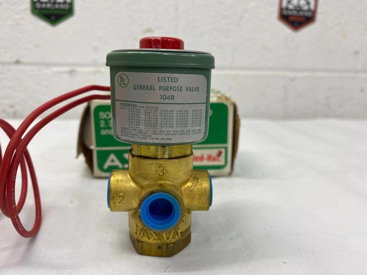ASCO 8320A5 Solenoid and Air Operated 2,3, and 4 Way Valves