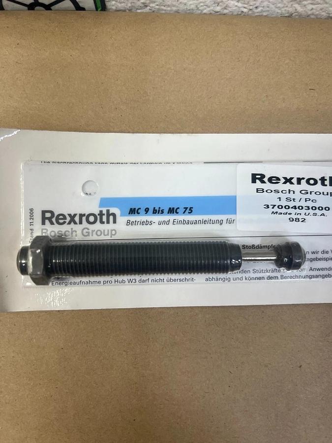 Used Rexroth MC 9 bis MC 75 Hydraulic Shock Absorber