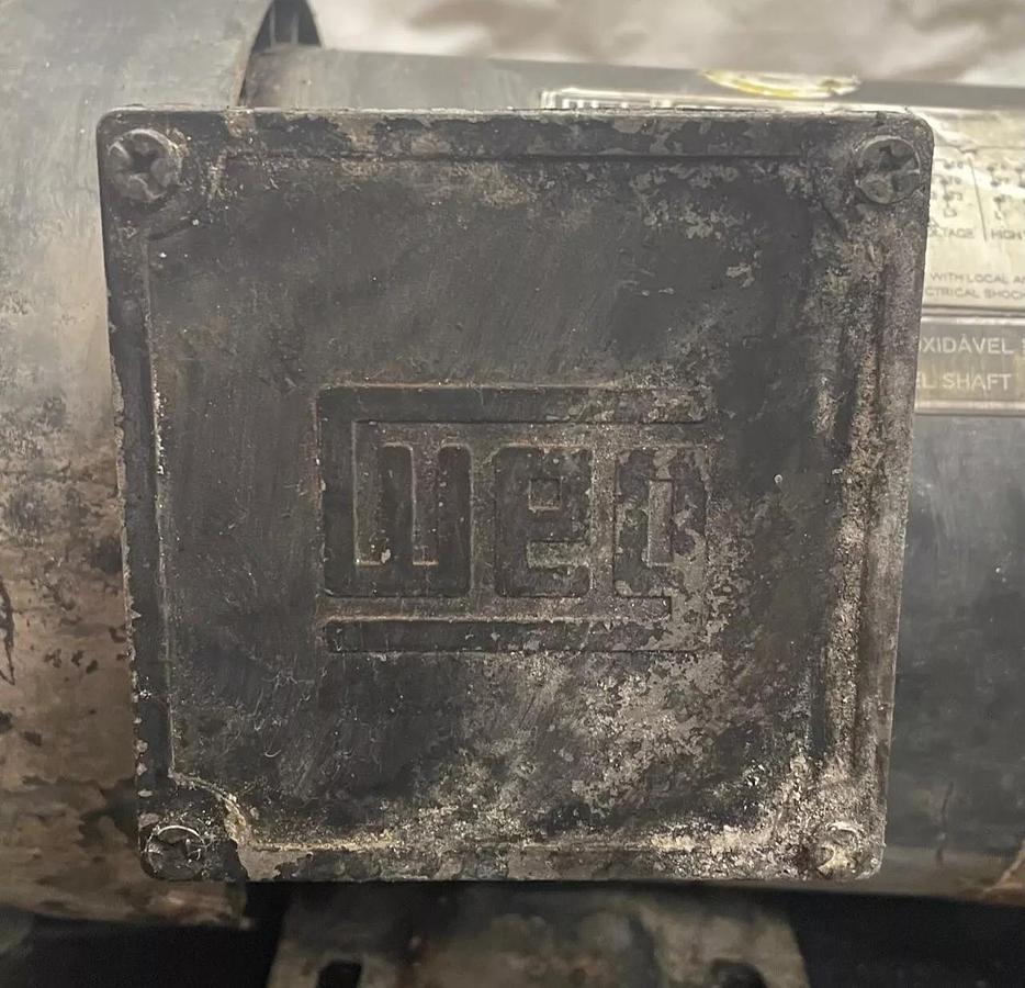 Used WEG AMT-1626-309 Electric Motor, .075 HP, 60/50 Hz, 3470 RPM