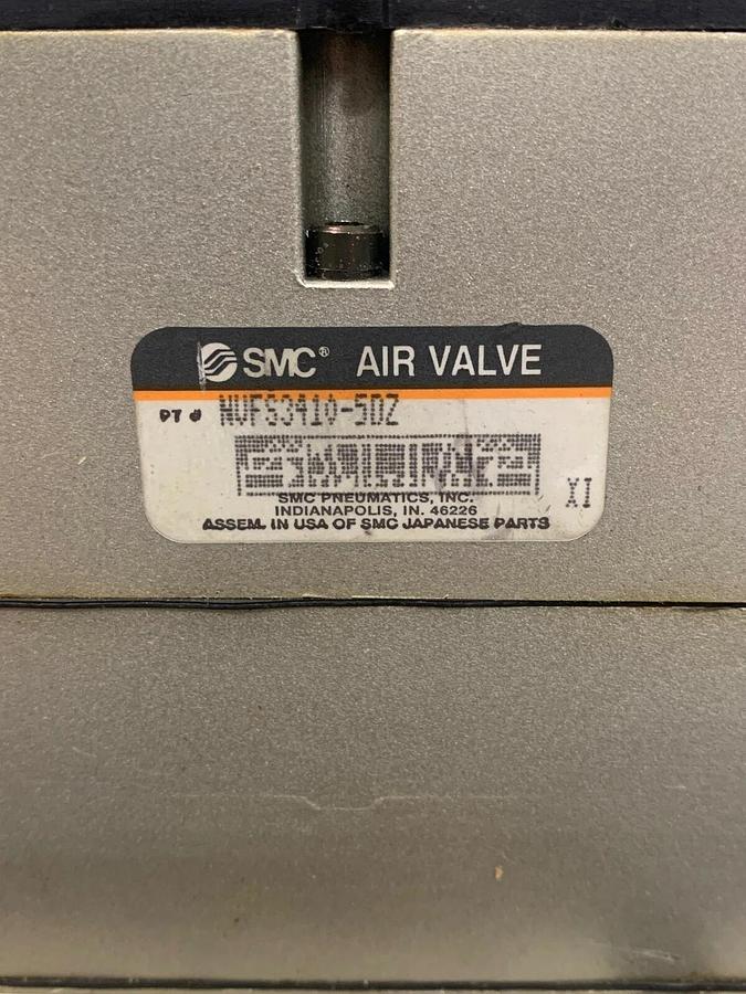 Used SMC NVFS3410-502 Air Valve with Valve Mount