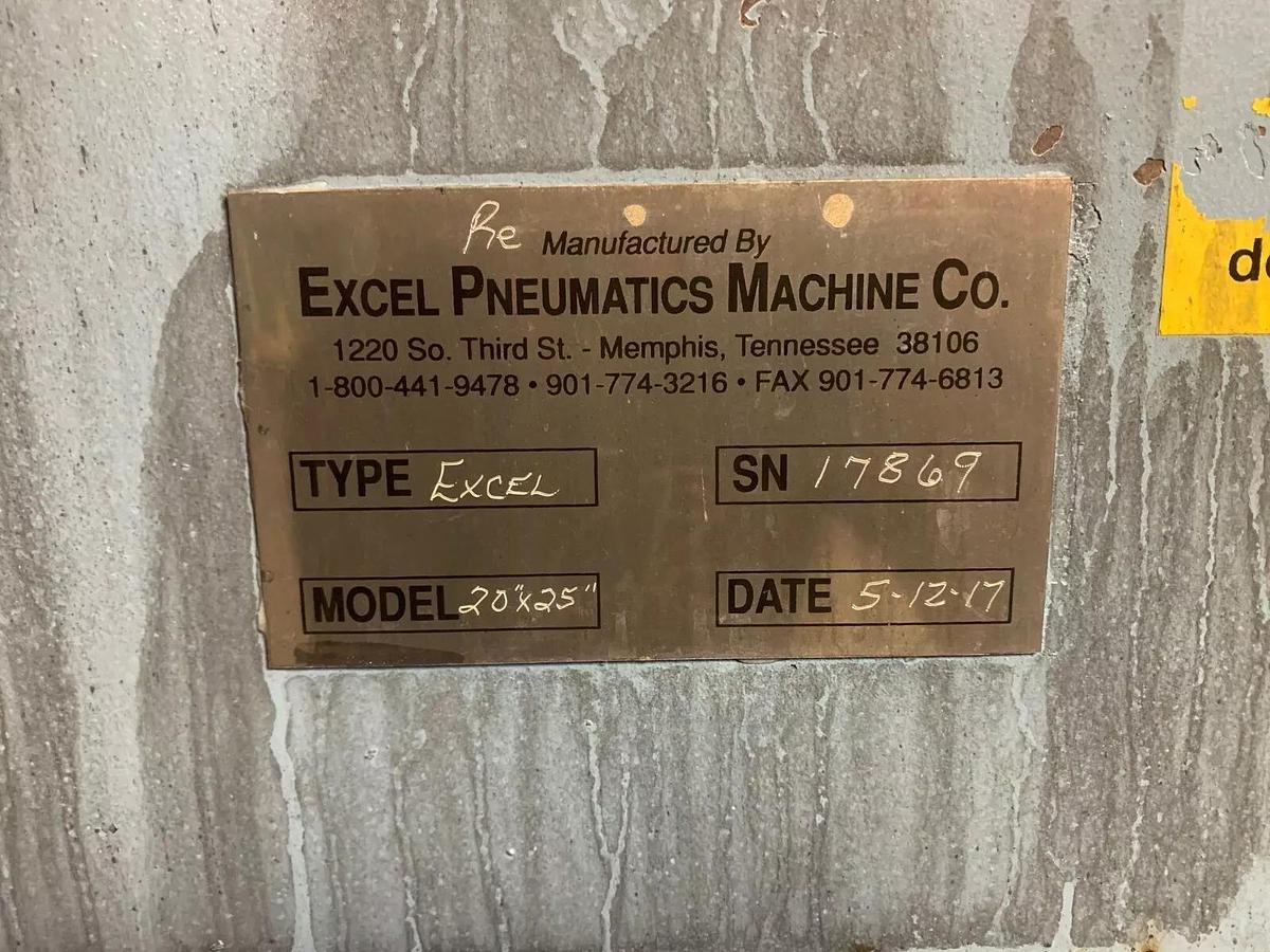 20x25 Rotary Airlock Feeder, Rebuilt by Excel Pneumatics