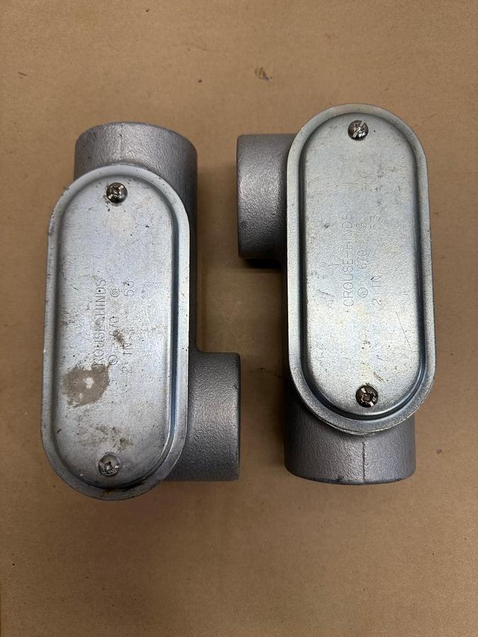 Used Crouse-Hinds LR-67 2” Conduit - Lot of 2