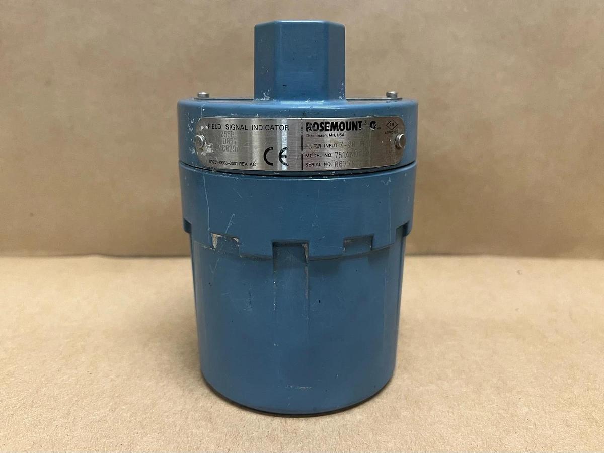 Used Rosemount 751AM7E5B Field Signal Indicator