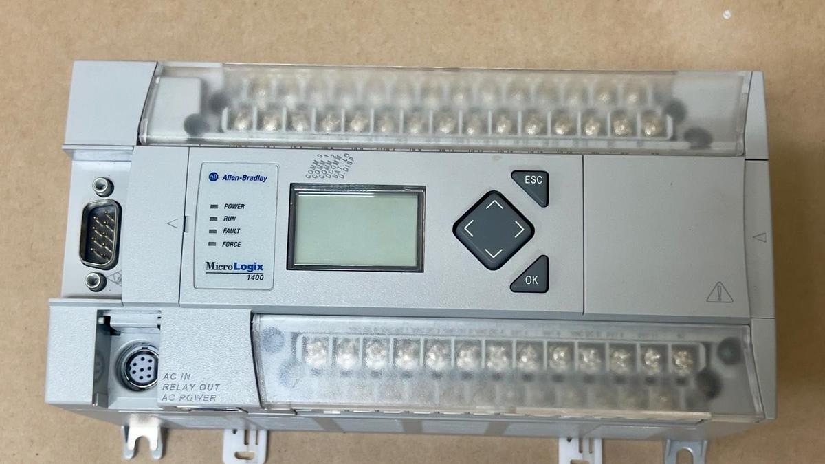 Used Allen Bradley 1766-L32AWA Ser B MicroLogix 1400 32 Point Controller