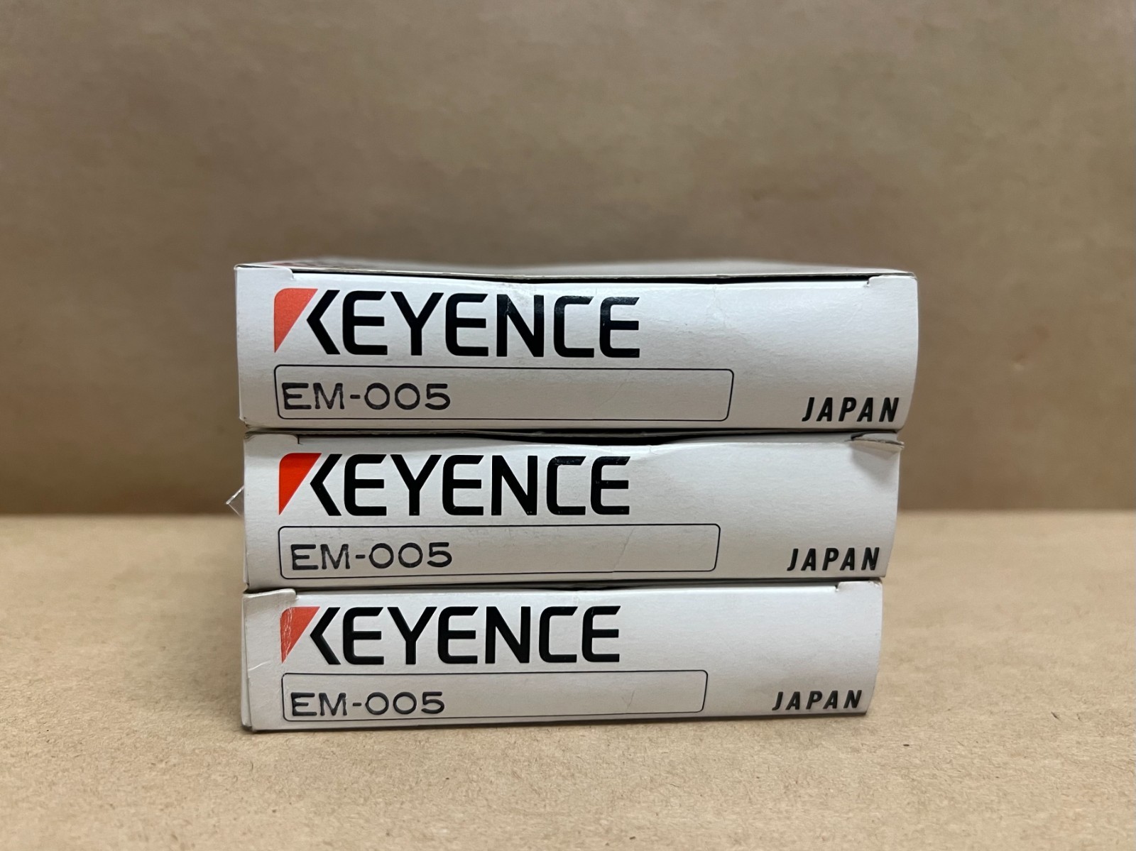 Used Keyence EM-005 Proximity Sensor Cable - Lot of 3