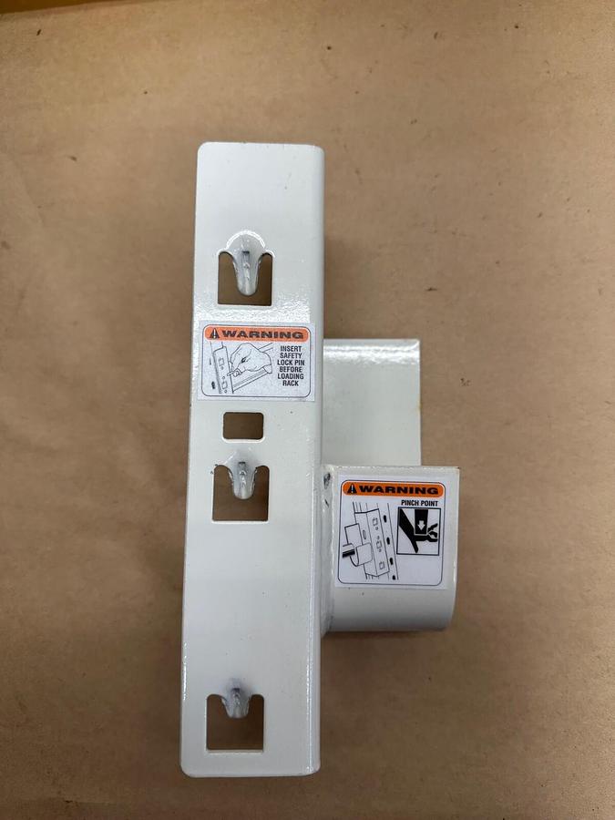 Used Global Industrial 654CPB Axle Brackets - Lot of 8