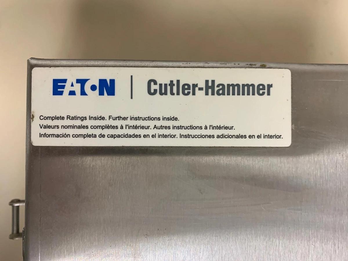 Used Eaton Cutler Hammer DR3080UD Rotary Disconnect Switch 600V 60Hz