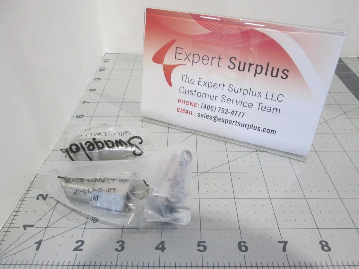 Used Swagelok SS-QM2-B-100 Miniature Quick Connect Body