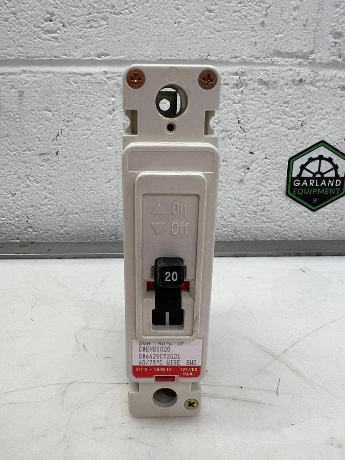 Used Cutler Hammer EHD1020 Series C Industrial Circuit Breaker