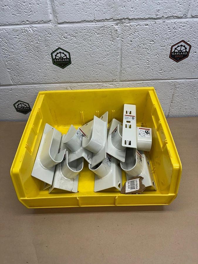 Used Global Industrial 654CPB Axle Brackets - Lot of 8