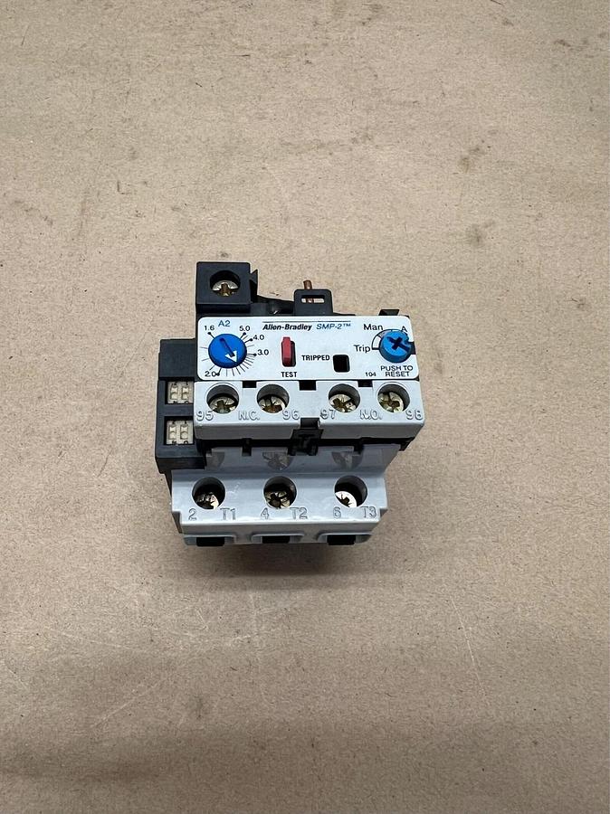 Used Allen Bradley 193-B1E1 Ser A. Overload Relay