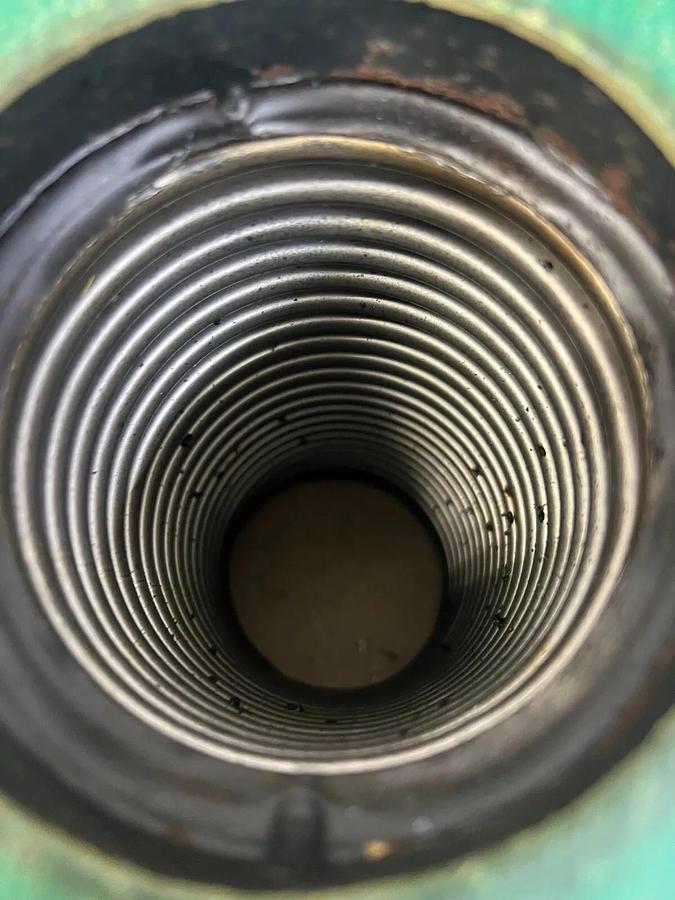 Used Stainless Steel Braided Hose 6" x 9"