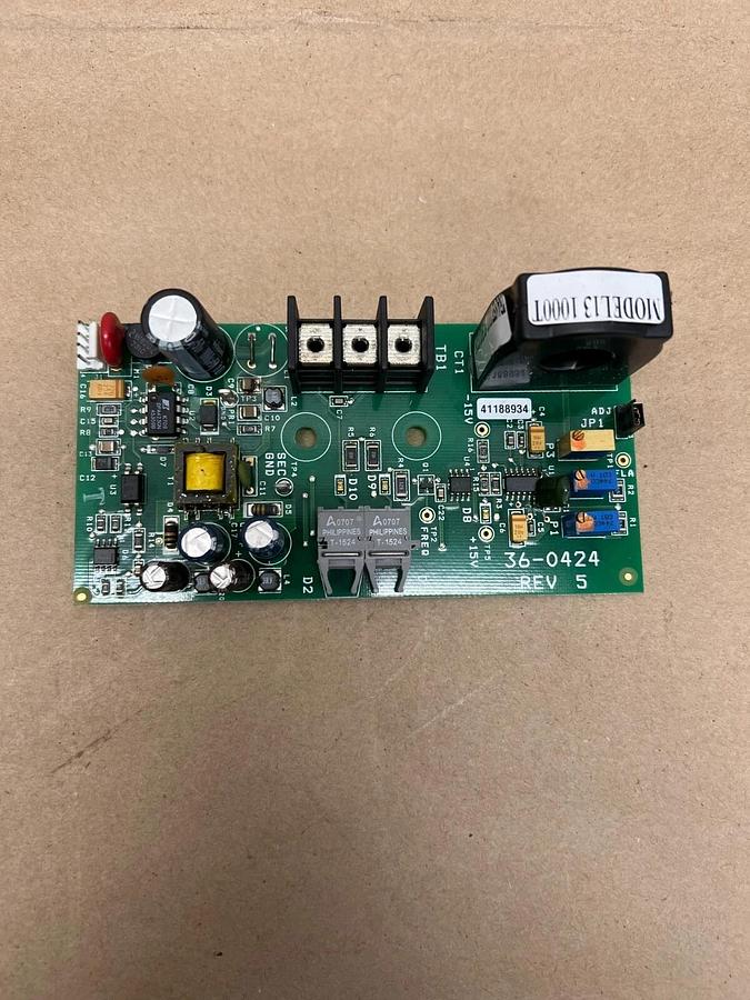 Used Motortronics 36-0424 Control Board/Temp Board