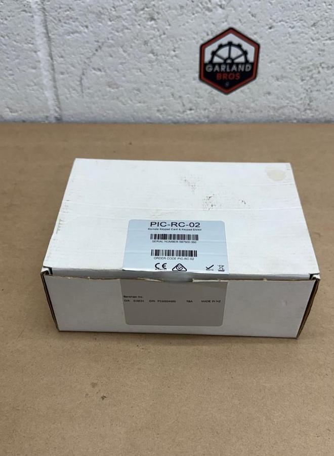Used Benshaw Inc. PIC-RC-02 Remote Keypad Card & Keypad EMX4 *NEW*