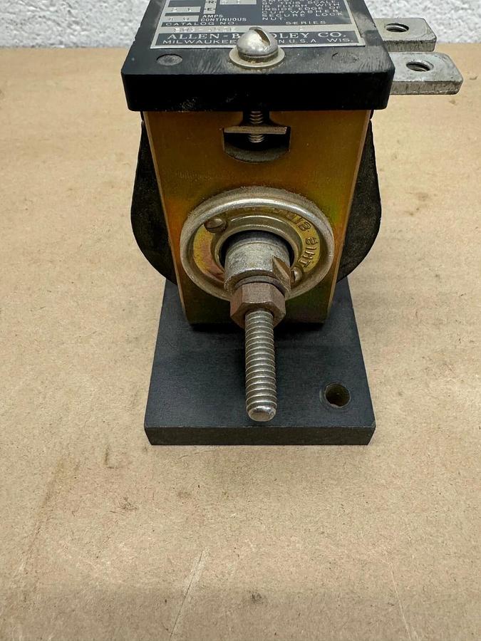 Used Allen Bradley 809-A03E Instantaneous Current Trip Relay, 600V Max