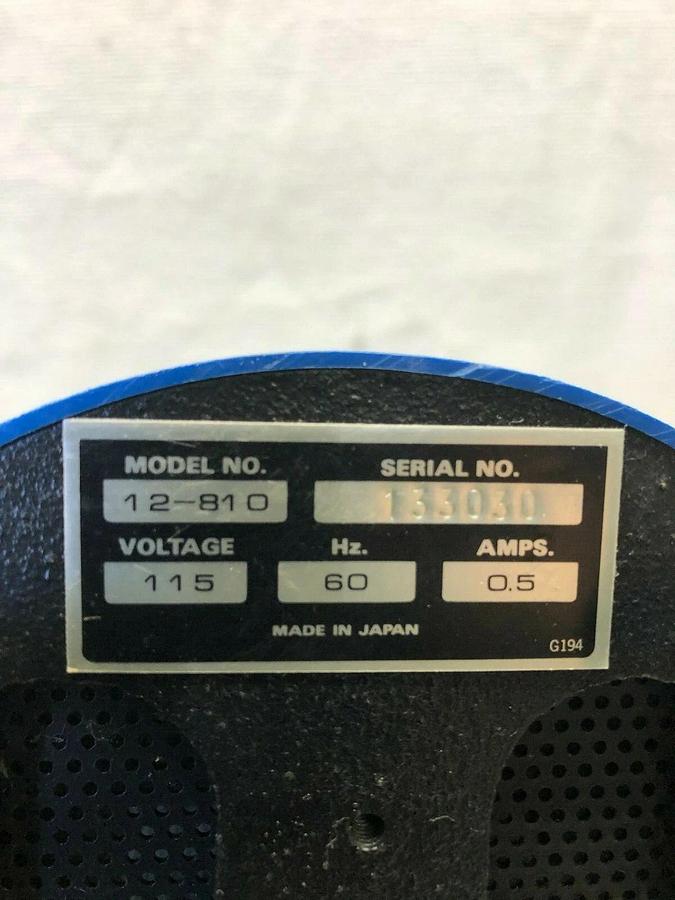 Used Fisher Touch Mixer 12-810 115V 60 Hz 0.5 amps