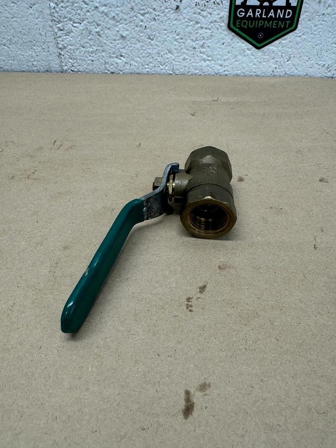 Used Hammond Valve Corp. 8201, 1/2” Brass Ball Valve, 400 WOG