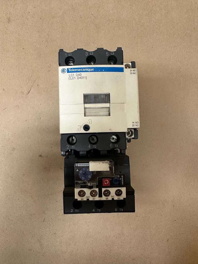 Used Telemecanique LC1D40 Contactor