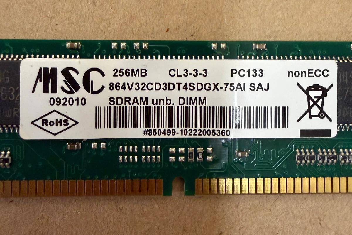 Used MSC 864V32CD3DT4SDGX-75AISAJ Circuit Board