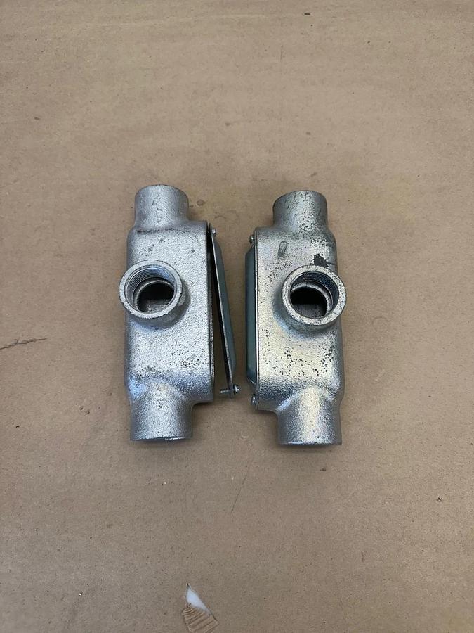Used 1” T Conduit (Lot of 2)