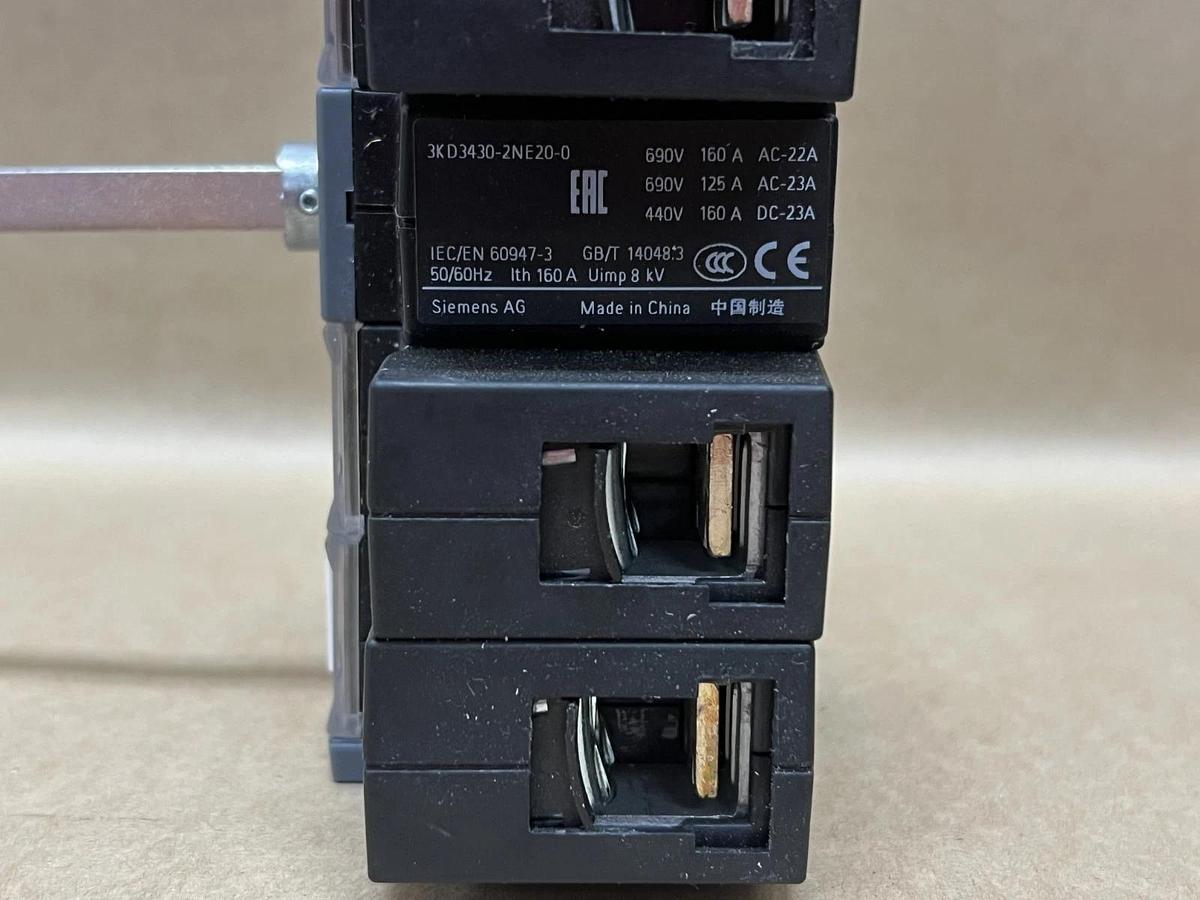 Used Siemens 3KD3430-2NE20-0 Switch Disconnector
