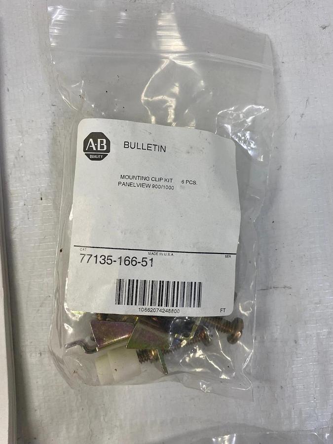 Allen Bradley 2711-T10C1 PanelView 1000 Series B w/ Manual and Mounting Brackets