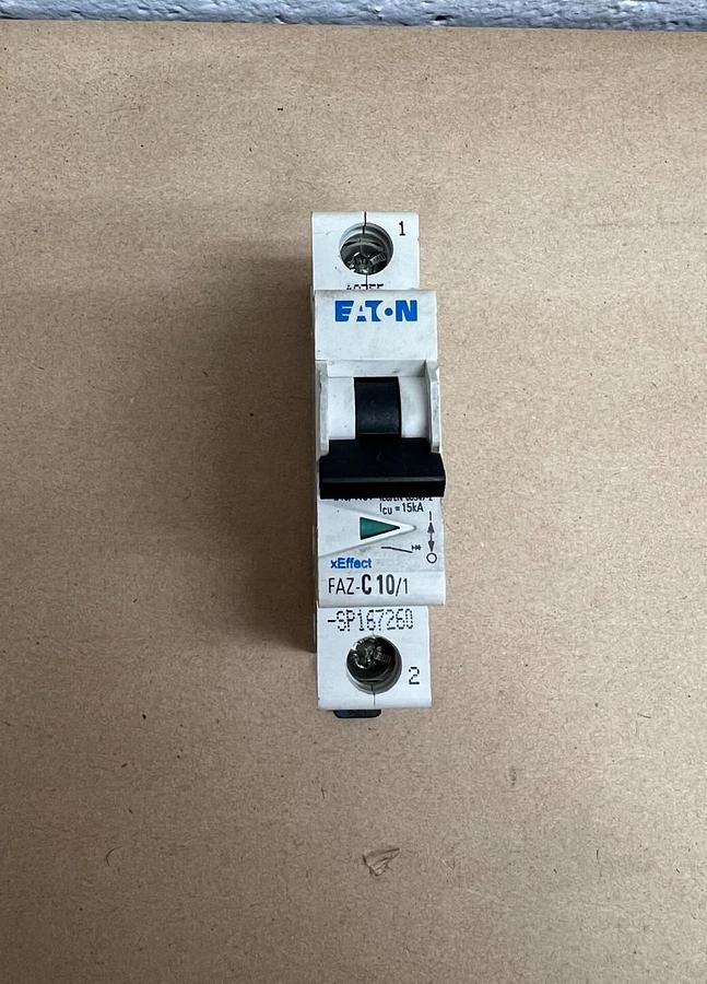 Used Eaton FAZ-C10/1-SP Circuit Breaker