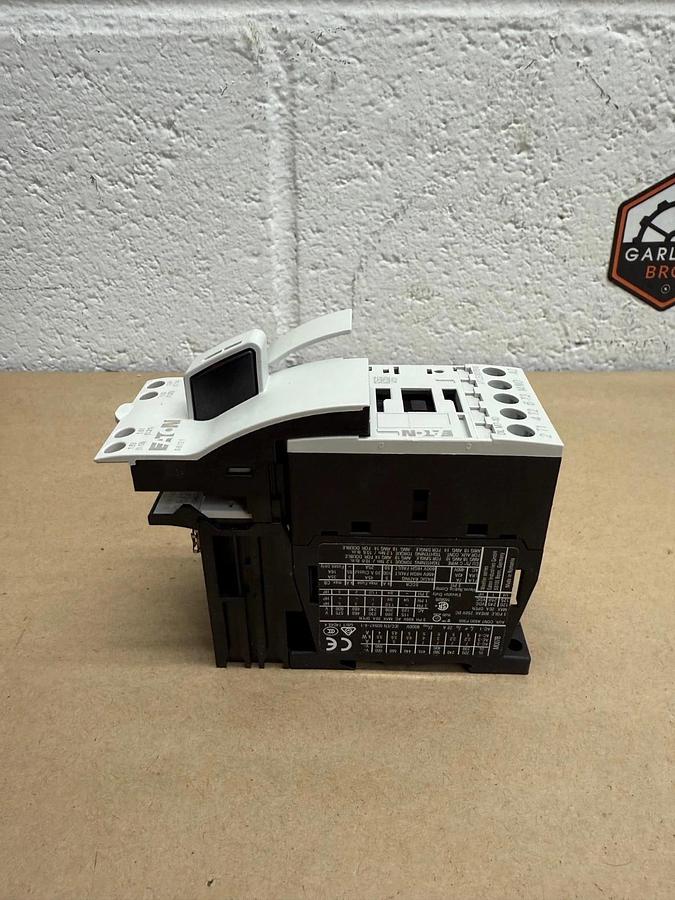 Used Eaton DILM7-10 Contactor w/ OXM12DM, OXM12DE, Mechanical Connection Elements NEW