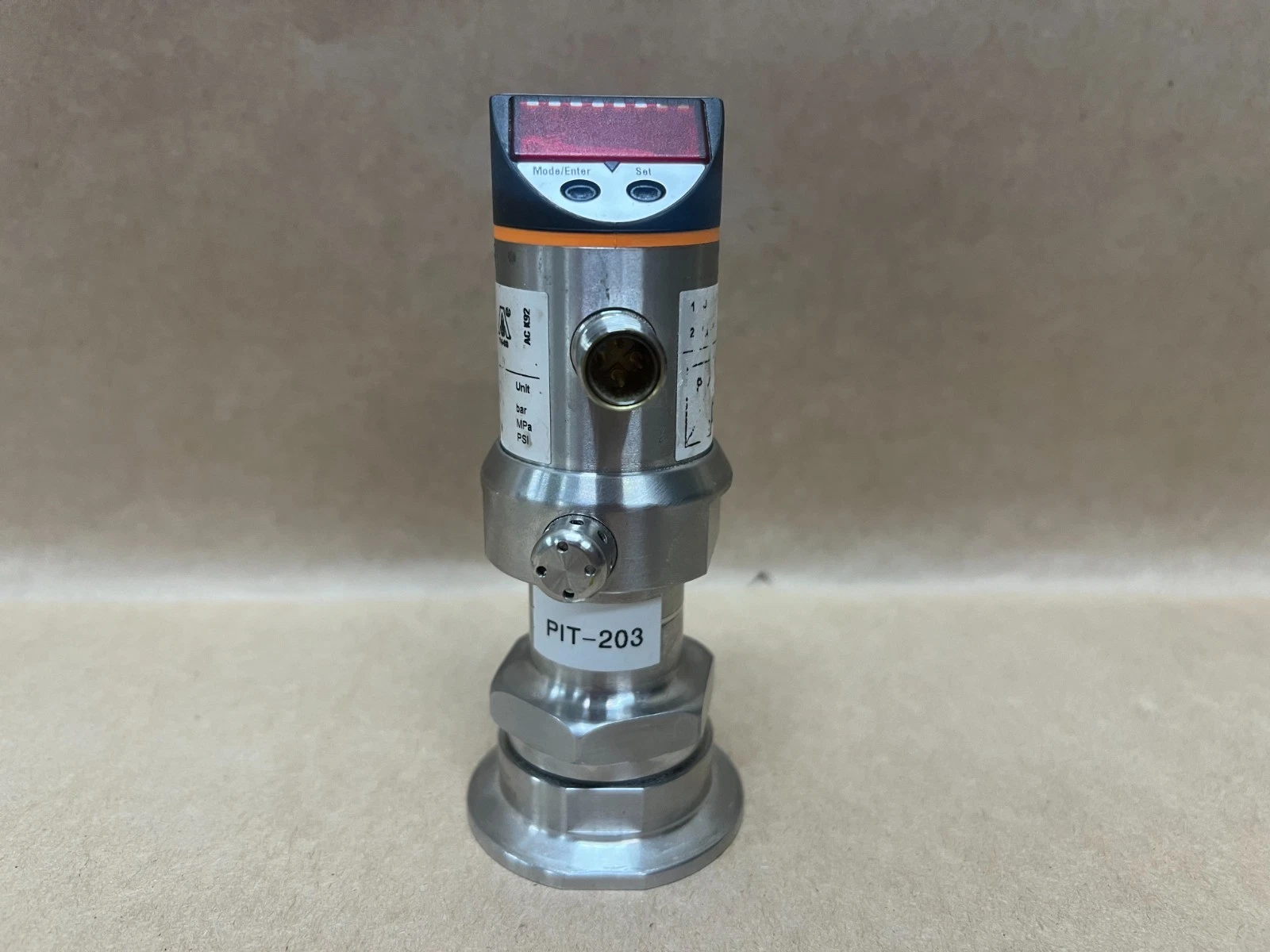 Used IFM PI1094 Electronic Pressure Sensor