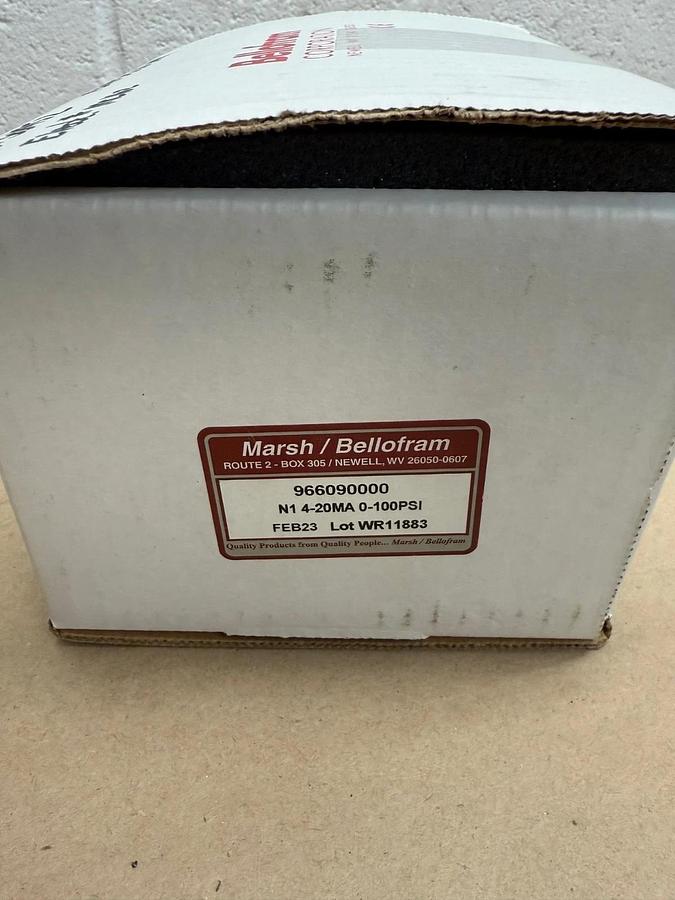 Used Bellofram 966-090-000 Pressure Transducer *NEW*