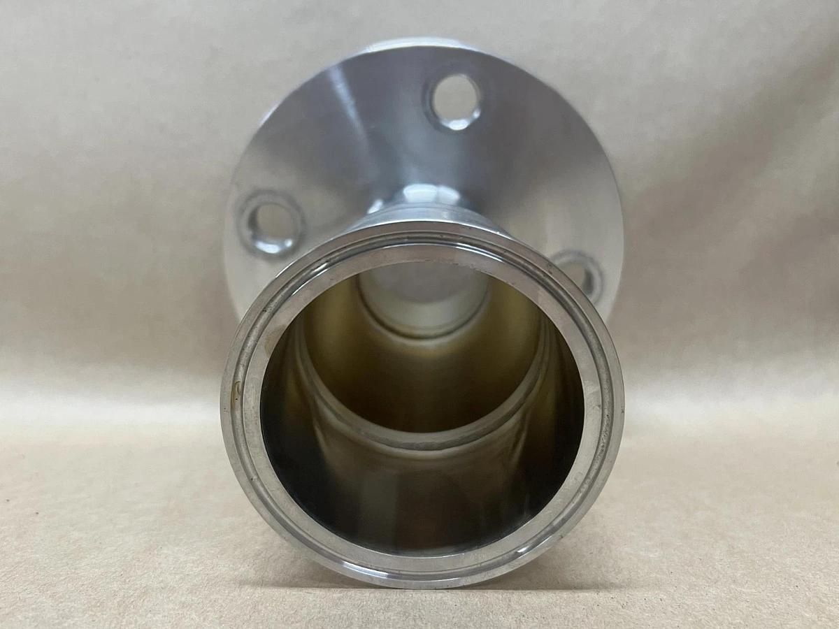 Used Steel & O'Brien FF-6125 4 Bolt, Stainless Steel Industrial Pipe Flange