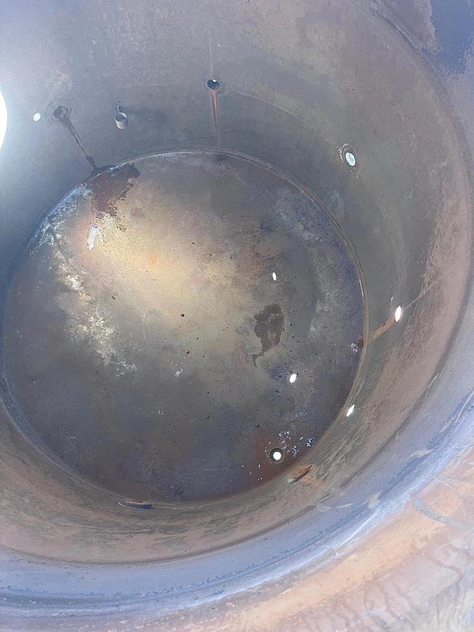 Used Process Equipment Corp 2000 Gallon Perma-San Stainless Steel Tank, Dia: 80”