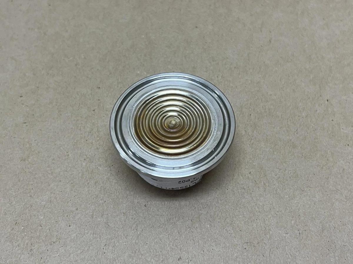 Used 1.5", 316L, Tri-Clamp Solid End Cap - Lot of 3