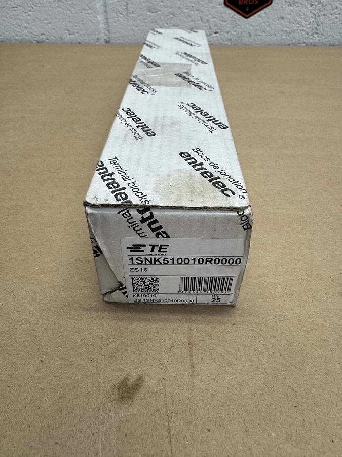 TE Connectivity 1SNK510010R0000 Terminal Blocks  (Qty 25 Pcs) *NEW*