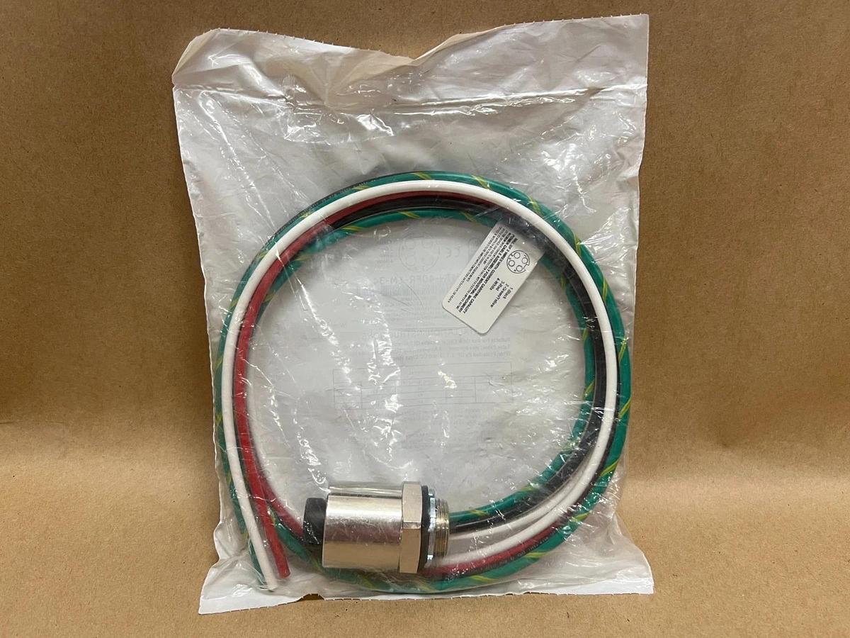 Used Mencom Corporation PMIN-40FR-1M-34 Power Receptacle, 40A, 600VAC *NEW*