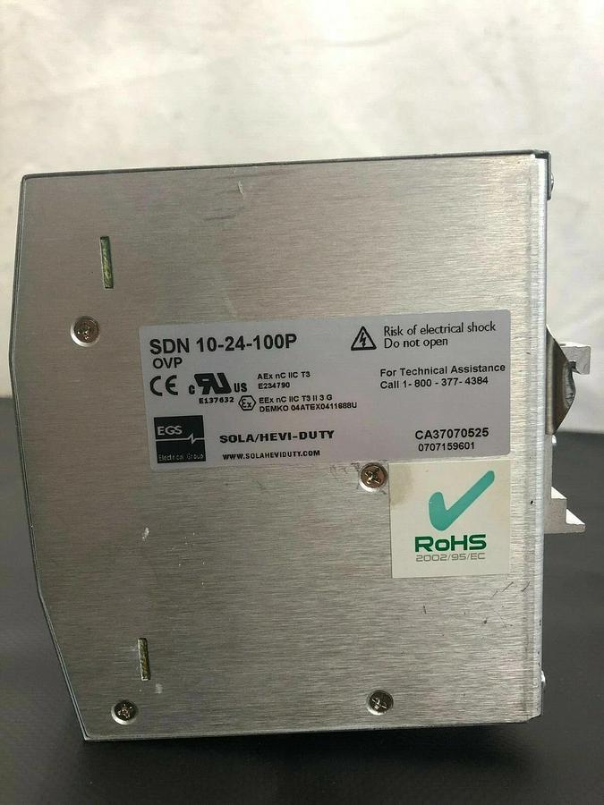 Used SOLA 10-24-100P Power Supply