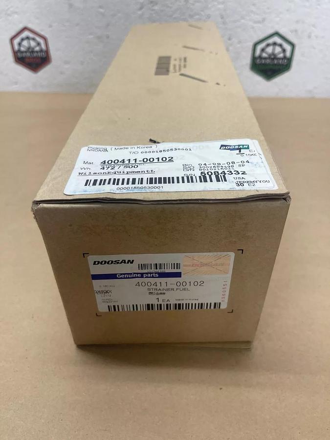 Used Doosan 400411-00102 Fuel Strainer