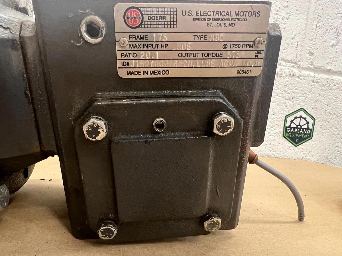 Used Pacific Scientific SR3642-4822-2-7-56HC-CU Motor w/ Gear Reducer 20.1 Ratio