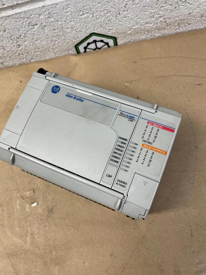 Used Allen Bradley 1764-24AWA Ser B Base Unit 1764-LSP Ser C Processor Unit