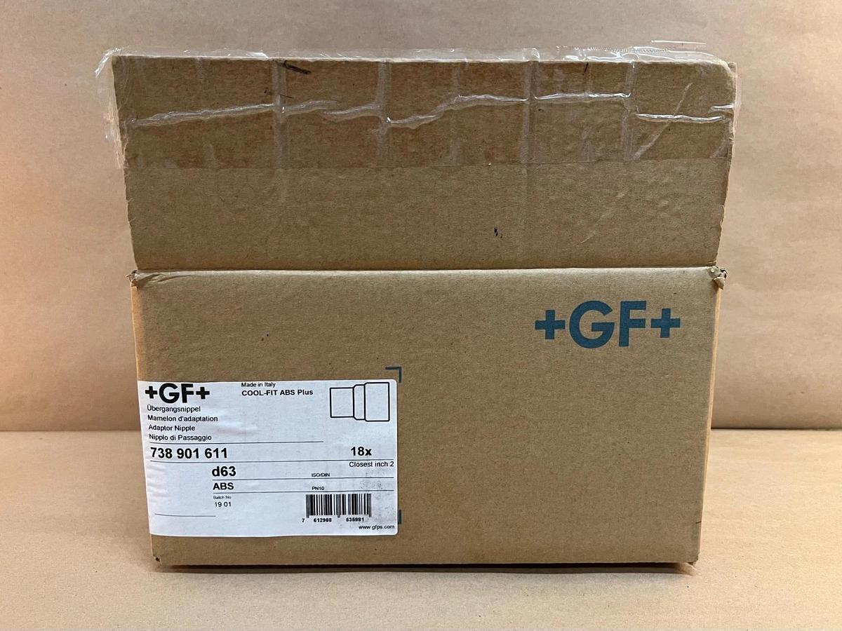 Georg Fischer 738 901 611 Cool-Fit ABS Plus Adaptor Nipple *NEW* Lot of 13