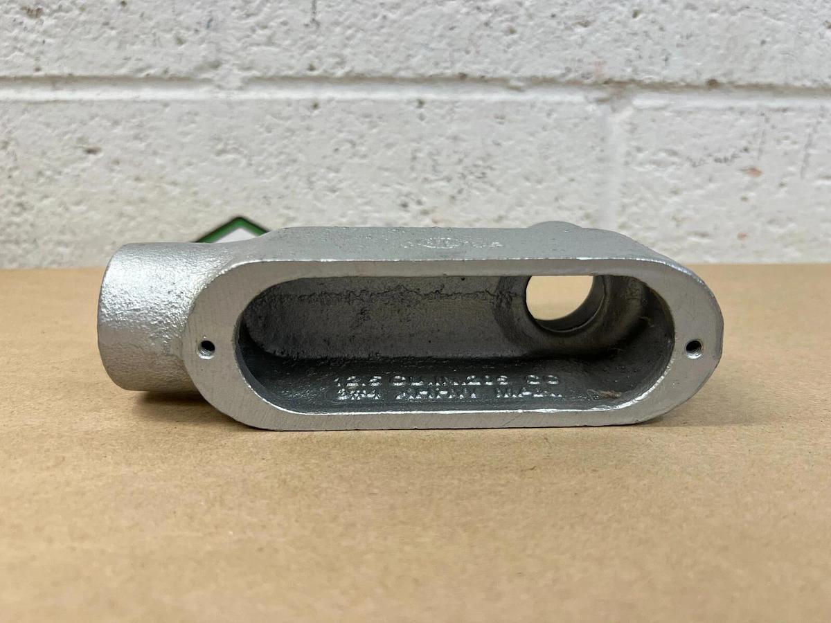 Used Crouse-Hinds DR2SBC4 Condulet Type LB, MI, 1”